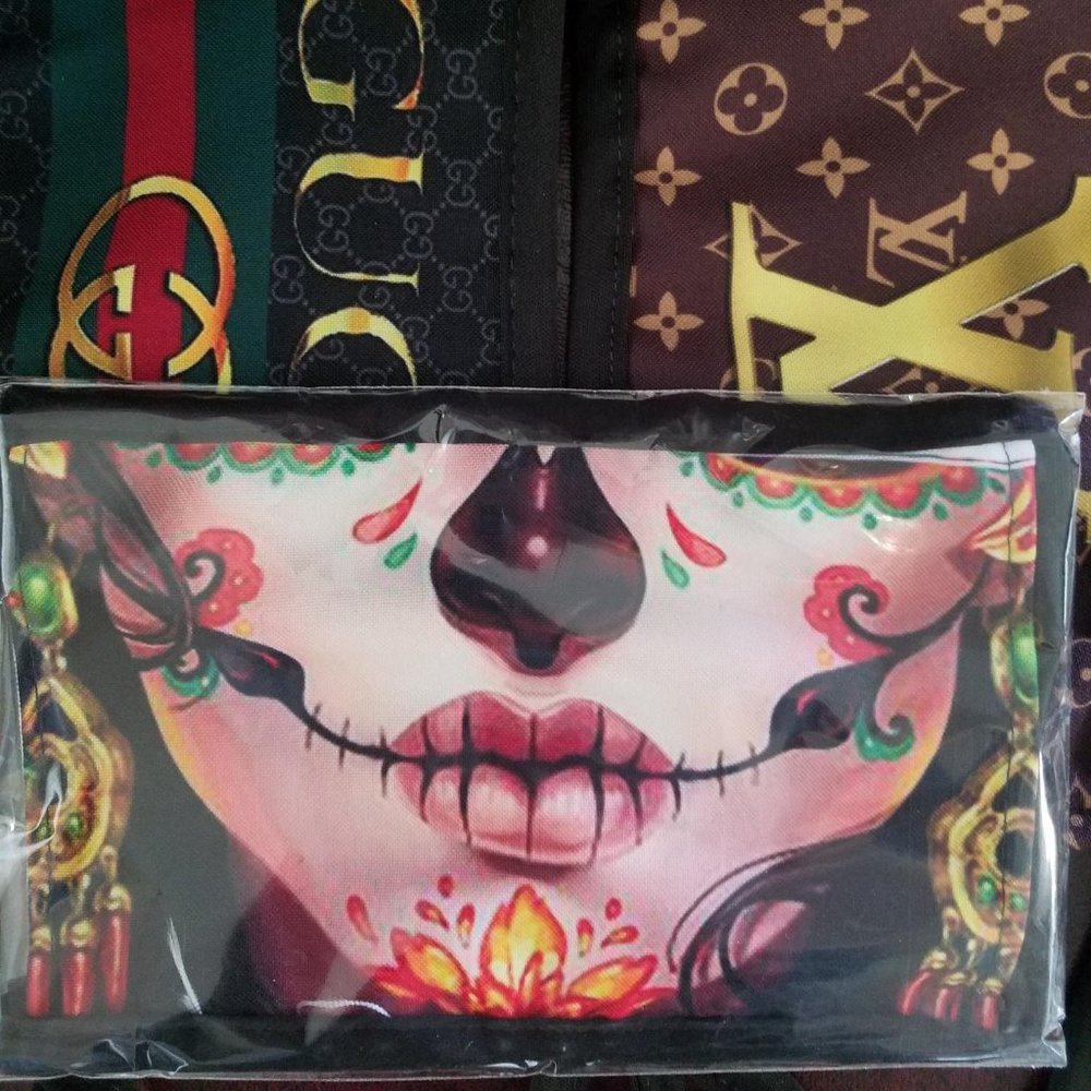 Day of the Dead face Mask